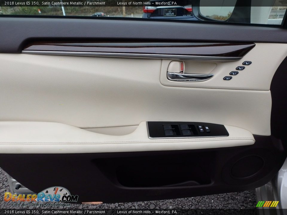 2018 Lexus ES 350 Satin Cashmere Metallic / Parchment Photo #10