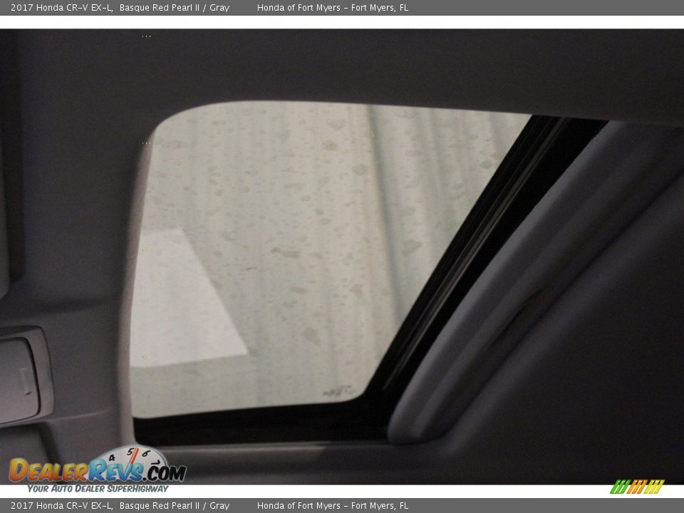 2017 Honda CR-V EX-L Basque Red Pearl II / Gray Photo #26