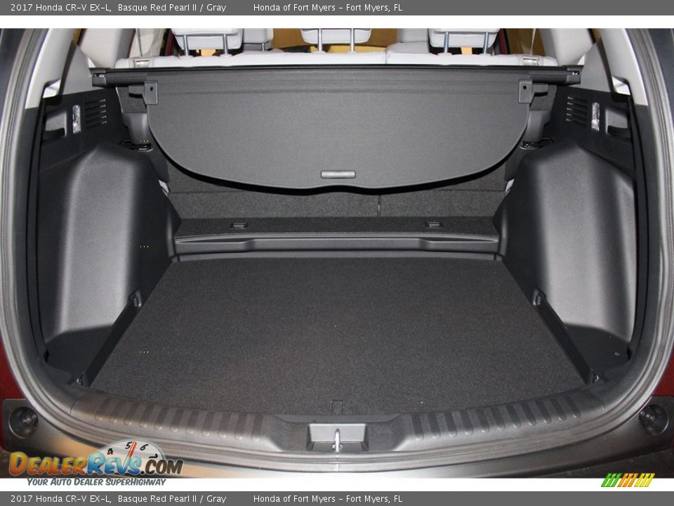 2017 Honda CR-V EX-L Basque Red Pearl II / Gray Photo #29