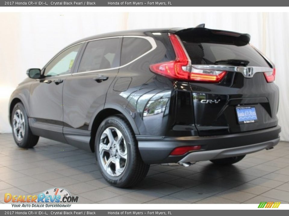 2017 Honda CR-V EX-L Crystal Black Pearl / Black Photo #5
