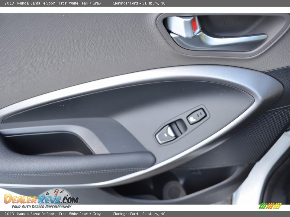 2013 Hyundai Santa Fe Sport Frost White Pearl / Gray Photo #13