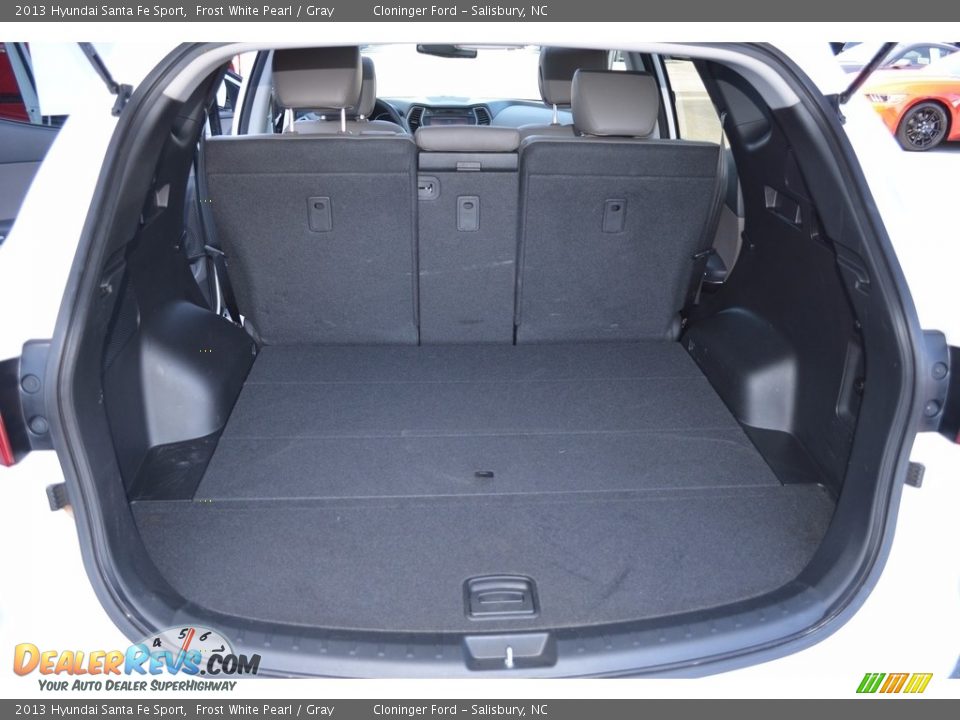 2013 Hyundai Santa Fe Sport Frost White Pearl / Gray Photo #14