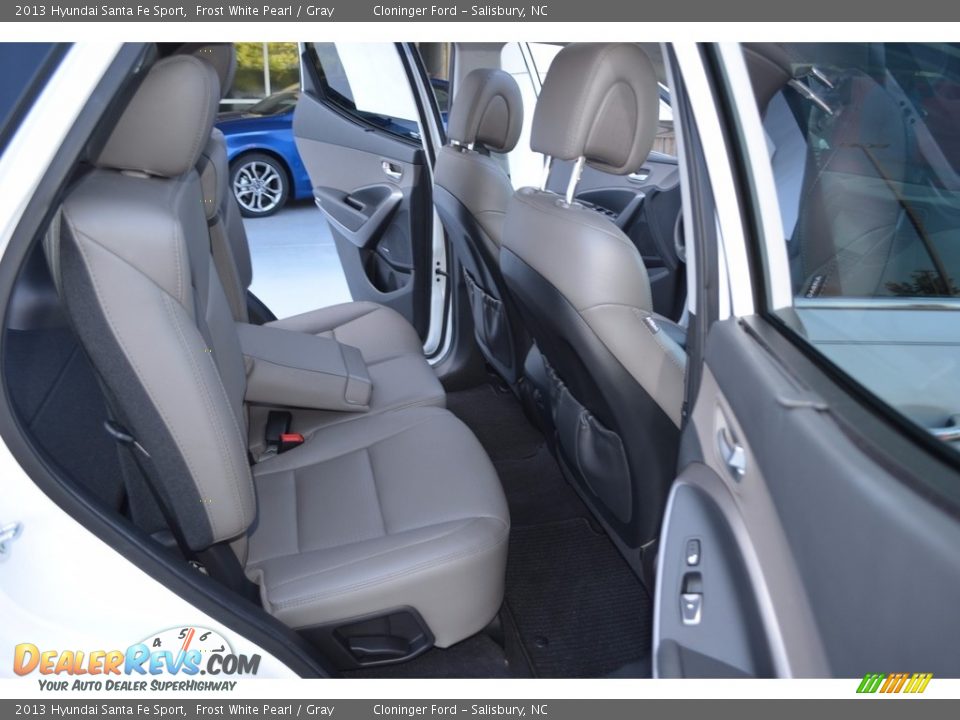 2013 Hyundai Santa Fe Sport Frost White Pearl / Gray Photo #15