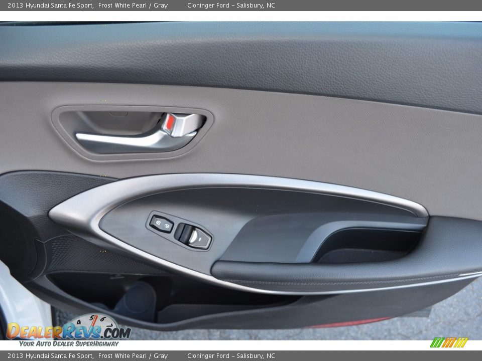 2013 Hyundai Santa Fe Sport Frost White Pearl / Gray Photo #16