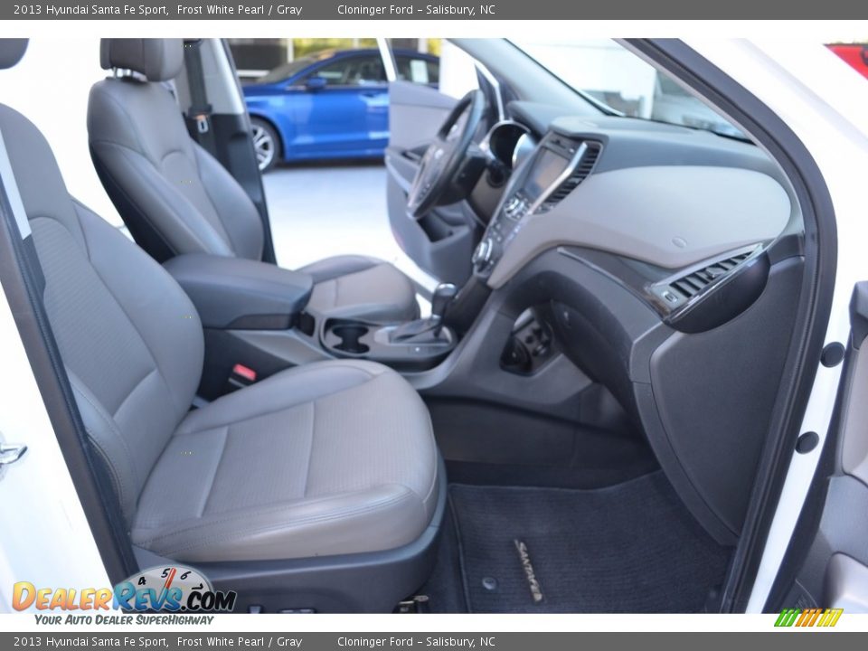 2013 Hyundai Santa Fe Sport Frost White Pearl / Gray Photo #17