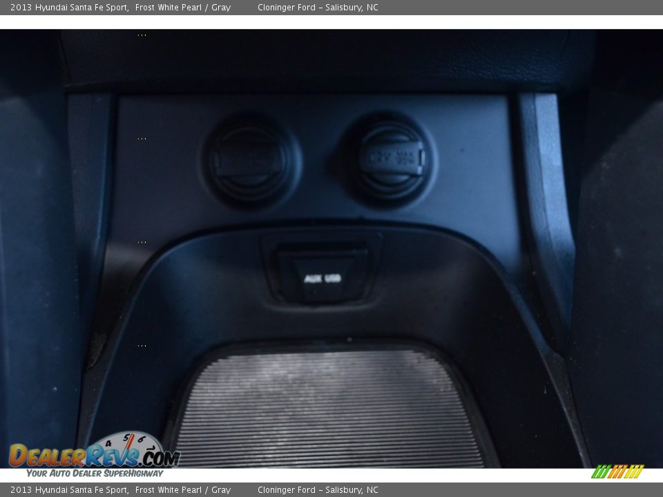 2013 Hyundai Santa Fe Sport Frost White Pearl / Gray Photo #22