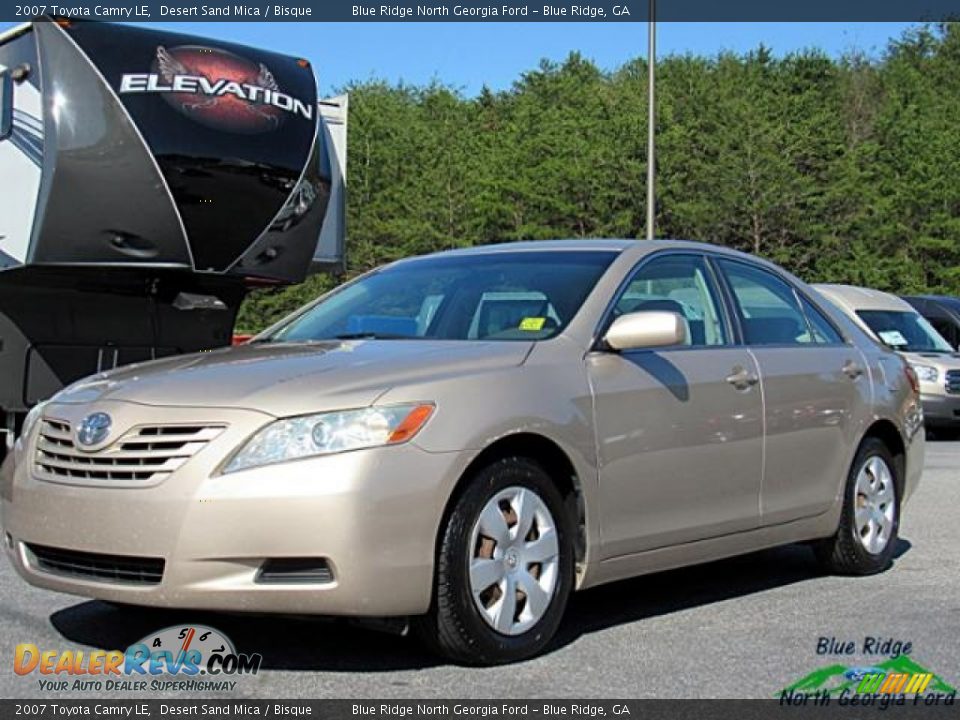2007 Toyota Camry LE Desert Sand Mica / Bisque Photo #1