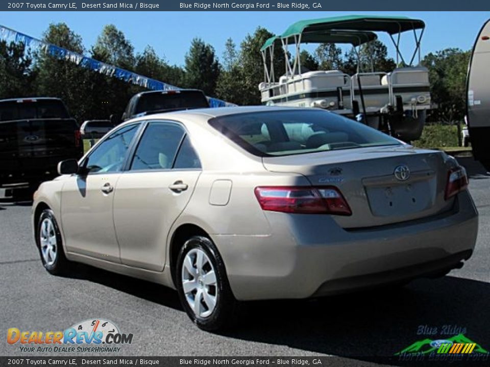 2007 Toyota Camry LE Desert Sand Mica / Bisque Photo #3