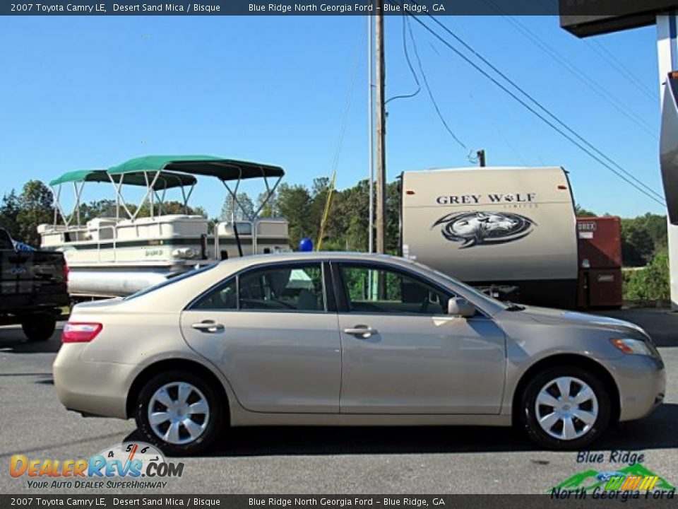 2007 Toyota Camry LE Desert Sand Mica / Bisque Photo #6