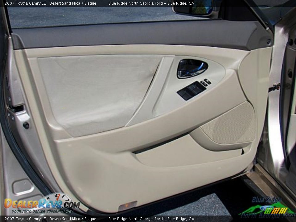 2007 Toyota Camry LE Desert Sand Mica / Bisque Photo #10