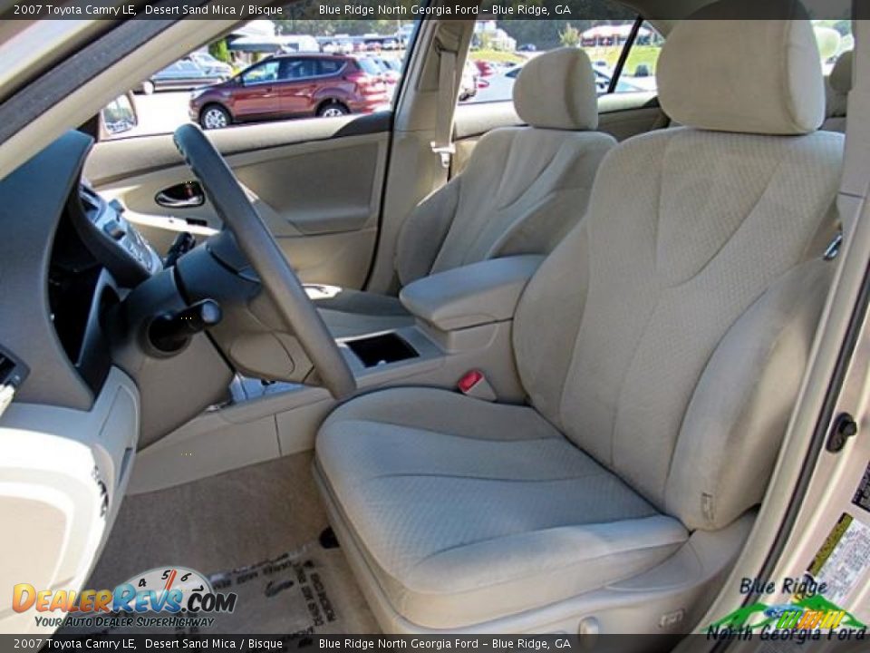 2007 Toyota Camry LE Desert Sand Mica / Bisque Photo #12