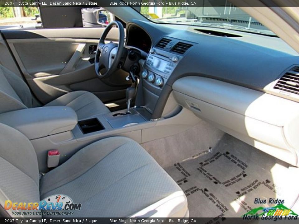 2007 Toyota Camry LE Desert Sand Mica / Bisque Photo #13