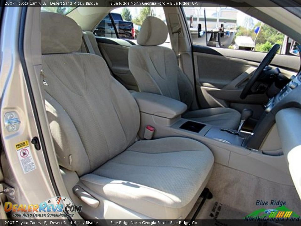 2007 Toyota Camry LE Desert Sand Mica / Bisque Photo #14