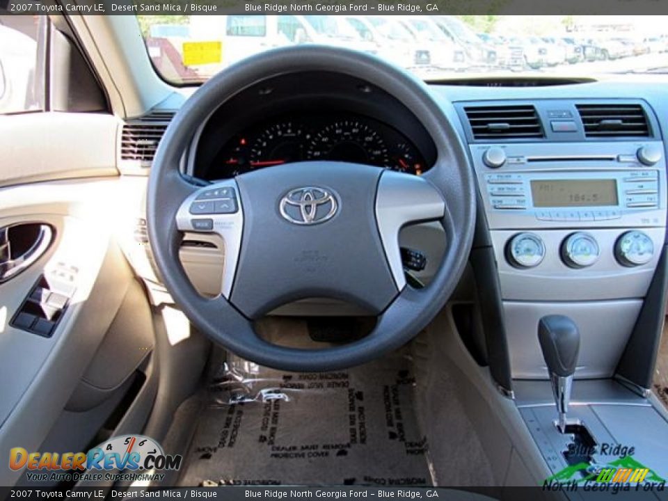 2007 Toyota Camry LE Desert Sand Mica / Bisque Photo #17