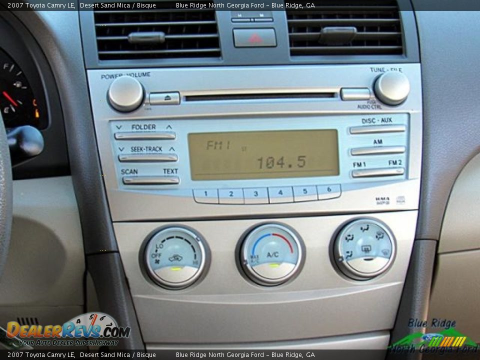2007 Toyota Camry LE Desert Sand Mica / Bisque Photo #20
