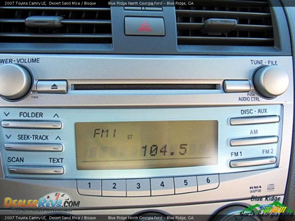2007 Toyota Camry LE Desert Sand Mica / Bisque Photo #21
