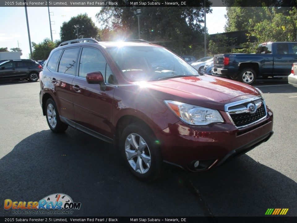 2015 Subaru Forester 2.5i Limited Venetian Red Pearl / Black Photo #4