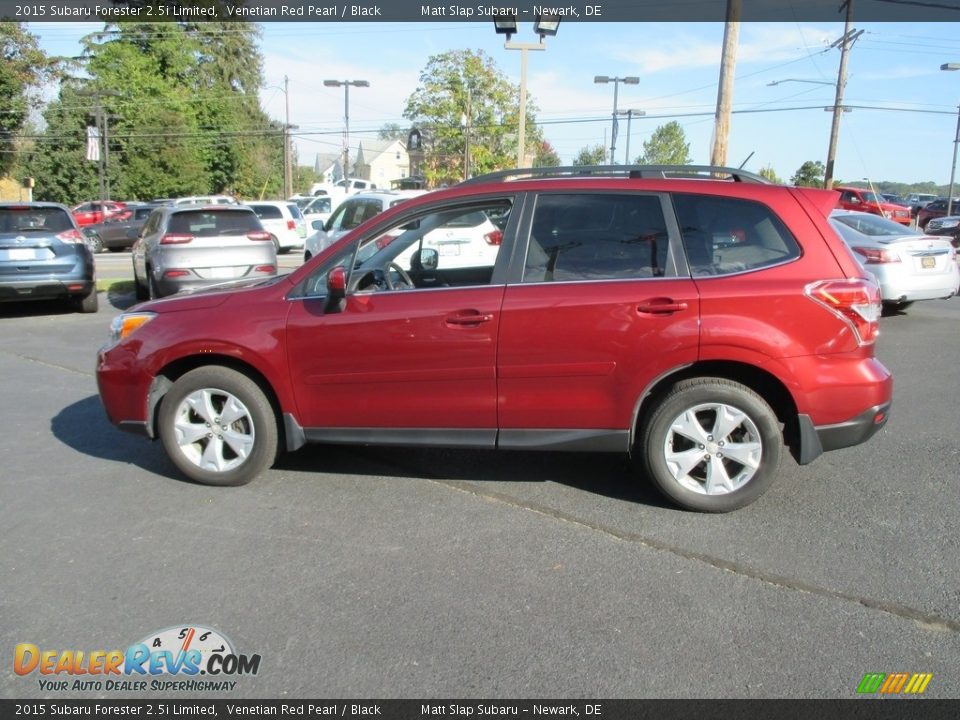 2015 Subaru Forester 2.5i Limited Venetian Red Pearl / Black Photo #9