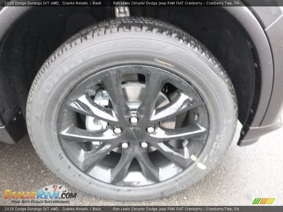 2018 Dodge Durango SXT AWD Granite Metallic / Black Photo #9