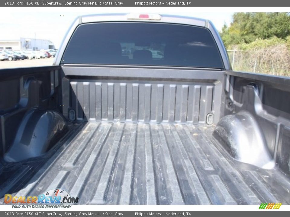 2013 Ford F150 XLT SuperCrew Sterling Gray Metallic / Steel Gray Photo #24