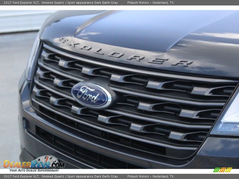 2017 Ford Explorer XLT Smoked Quartz / Sport Appearance Dark Earth Gray Photo #4