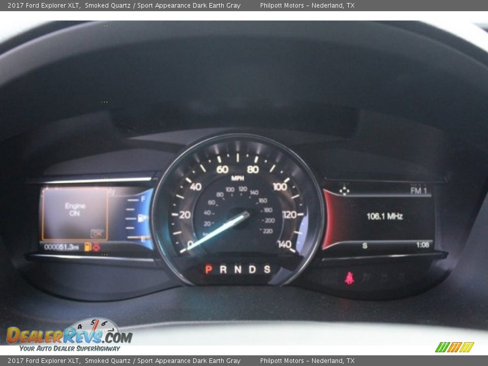 2017 Ford Explorer XLT Smoked Quartz / Sport Appearance Dark Earth Gray Photo #16