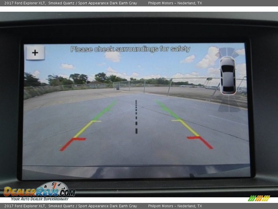 2017 Ford Explorer XLT Smoked Quartz / Sport Appearance Dark Earth Gray Photo #17