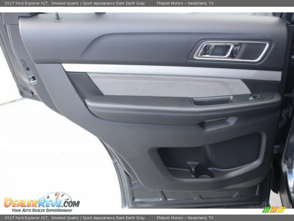 2017 Ford Explorer XLT Smoked Quartz / Sport Appearance Dark Earth Gray Photo #22