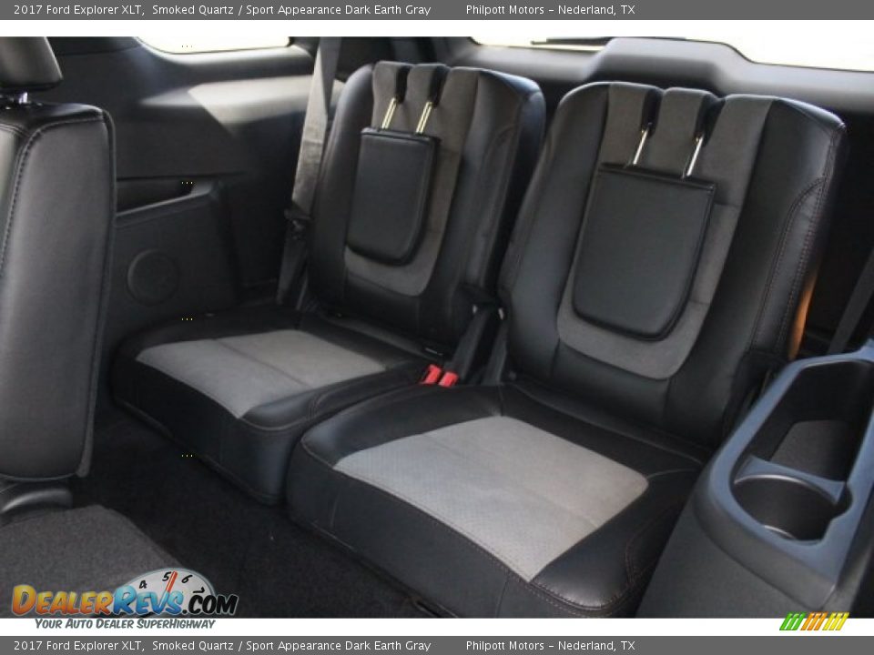 2017 Ford Explorer XLT Smoked Quartz / Sport Appearance Dark Earth Gray Photo #26