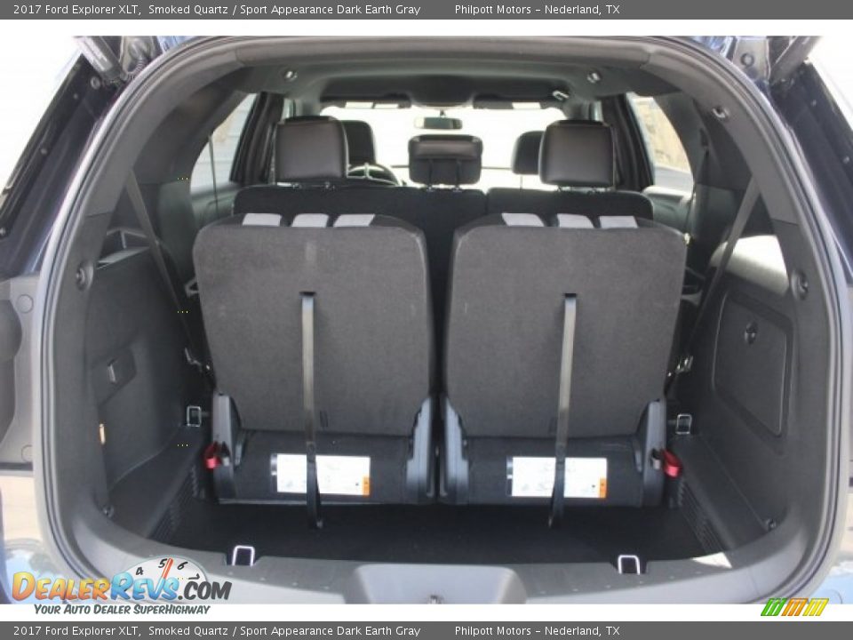 2017 Ford Explorer XLT Smoked Quartz / Sport Appearance Dark Earth Gray Photo #27