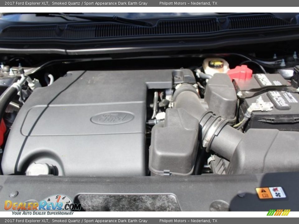 2017 Ford Explorer XLT Smoked Quartz / Sport Appearance Dark Earth Gray Photo #29