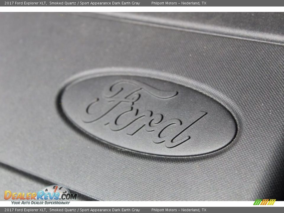 2017 Ford Explorer XLT Smoked Quartz / Sport Appearance Dark Earth Gray Photo #30