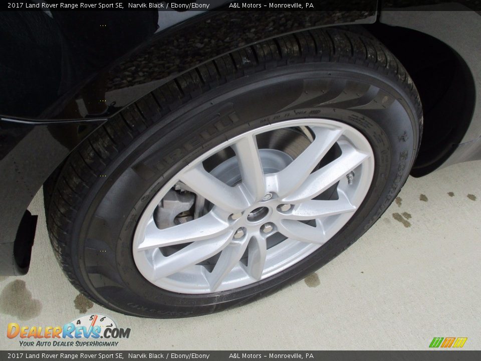 2017 Land Rover Range Rover Sport SE Narvik Black / Ebony/Ebony Photo #5