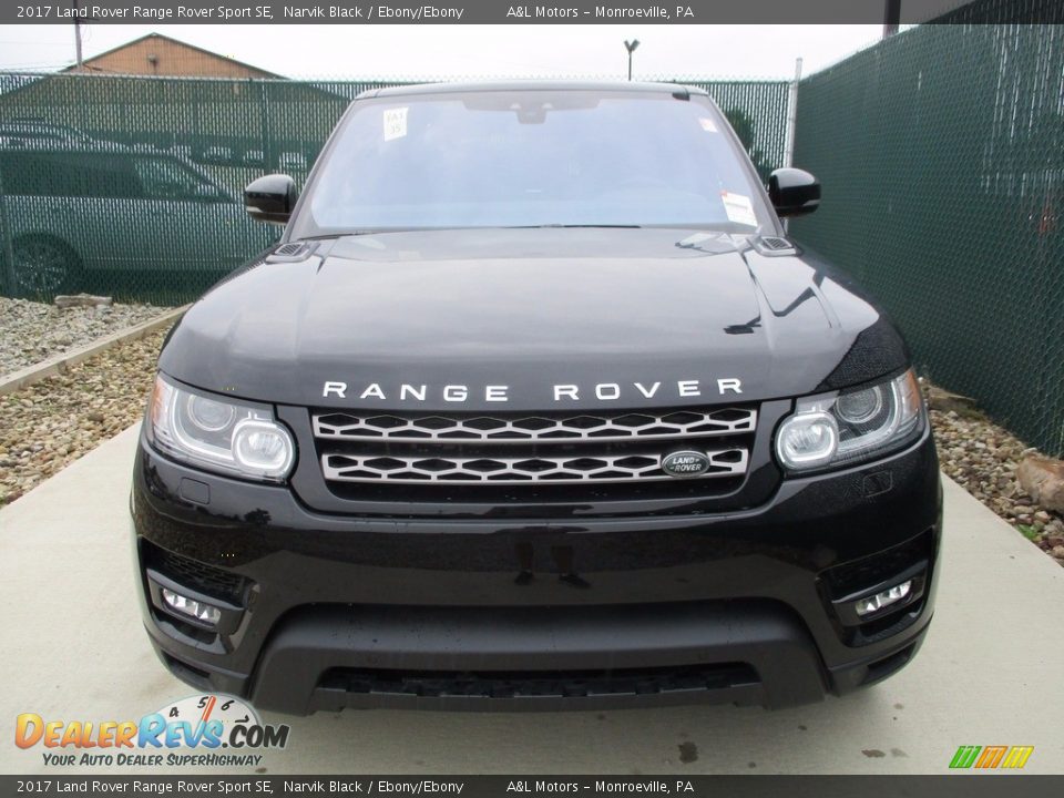 2017 Land Rover Range Rover Sport SE Narvik Black / Ebony/Ebony Photo #7