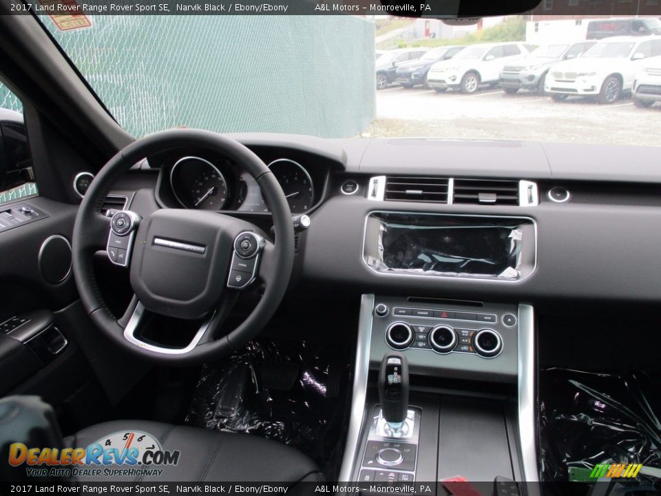 2017 Land Rover Range Rover Sport SE Narvik Black / Ebony/Ebony Photo #13