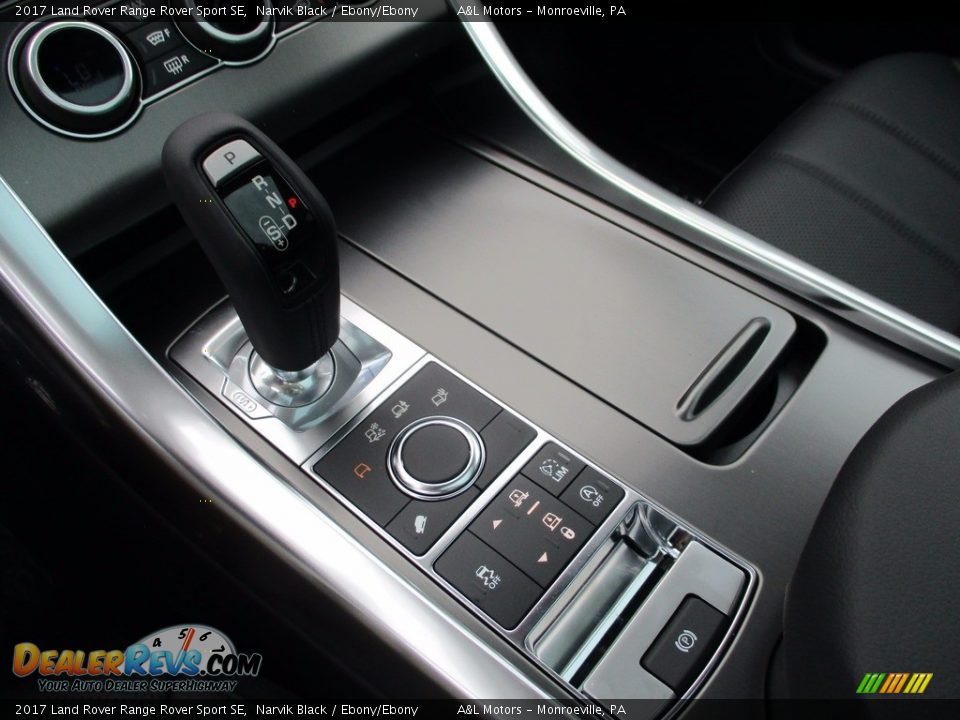 2017 Land Rover Range Rover Sport SE Narvik Black / Ebony/Ebony Photo #15