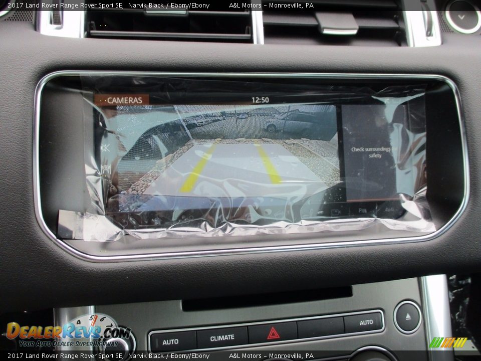 2017 Land Rover Range Rover Sport SE Narvik Black / Ebony/Ebony Photo #16