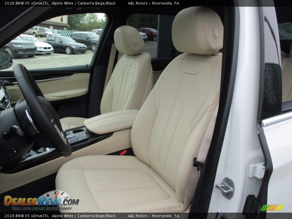 Front Seat of 2018 BMW X5 xDrive35i Photo #11