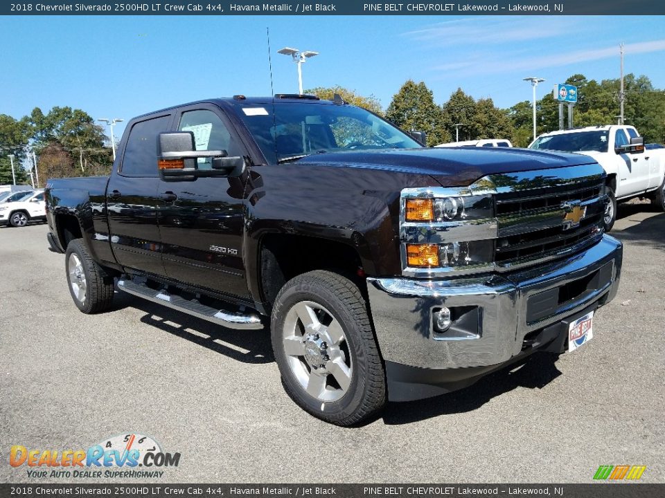 2018 Chevrolet Silverado 2500HD LT Crew Cab 4x4 Havana Metallic / Jet Black Photo #1
