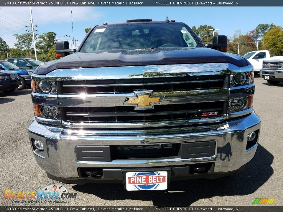 2018 Chevrolet Silverado 2500HD LT Crew Cab 4x4 Havana Metallic / Jet Black Photo #2