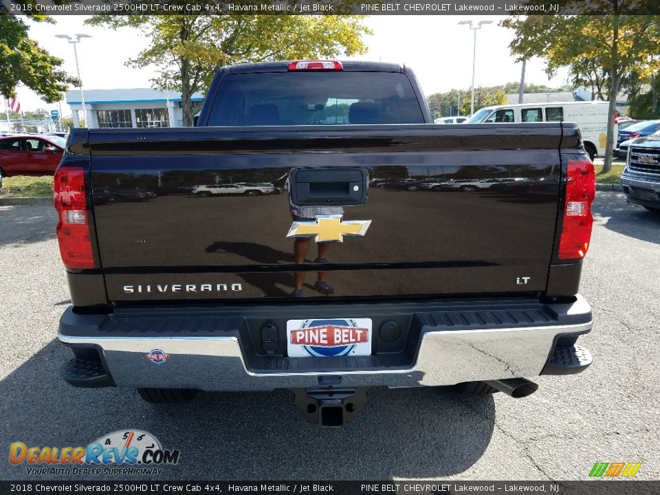 2018 Chevrolet Silverado 2500HD LT Crew Cab 4x4 Havana Metallic / Jet Black Photo #5
