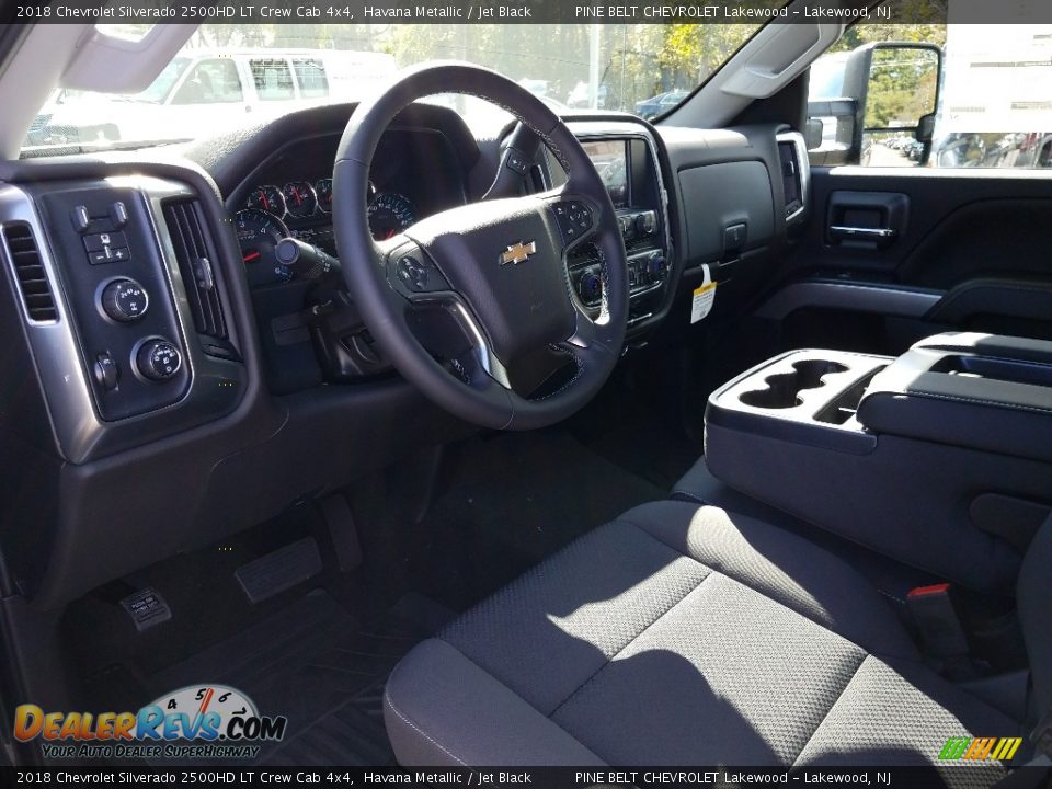 2018 Chevrolet Silverado 2500HD LT Crew Cab 4x4 Havana Metallic / Jet Black Photo #7