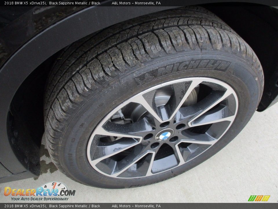 2018 BMW X5 xDrive35i Black Sapphire Metallic / Black Photo #5