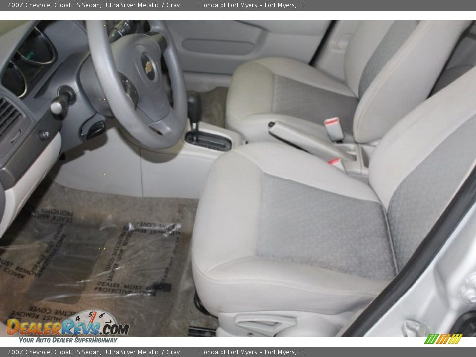 2007 Chevrolet Cobalt LS Sedan Ultra Silver Metallic / Gray Photo #10