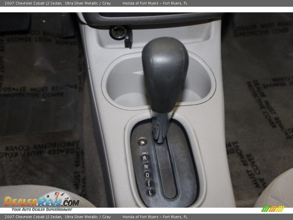 2007 Chevrolet Cobalt LS Sedan Ultra Silver Metallic / Gray Photo #17