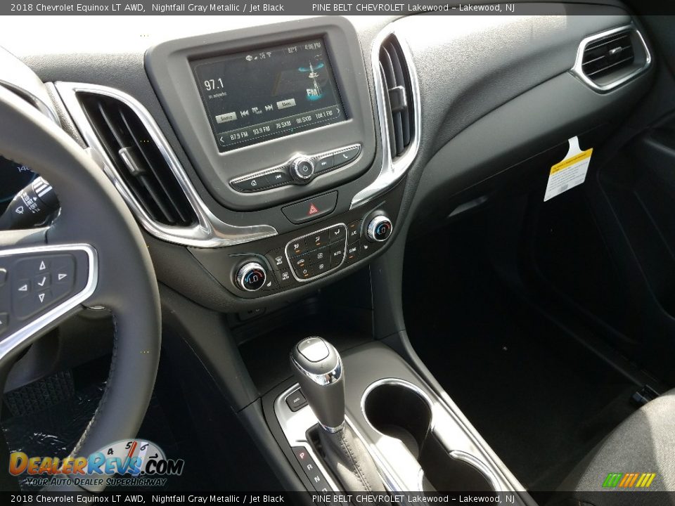 2018 Chevrolet Equinox LT AWD Nightfall Gray Metallic / Jet Black Photo #10