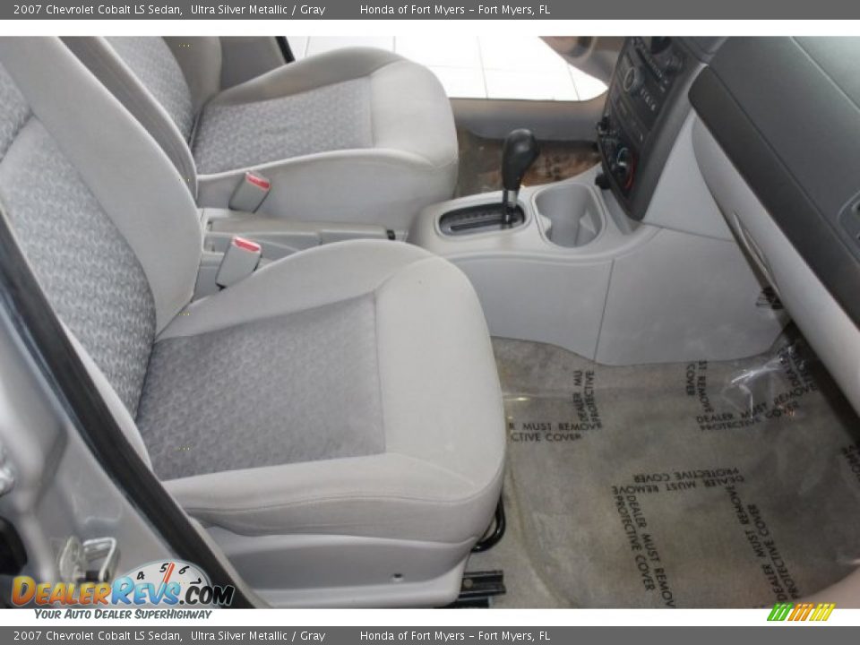 2007 Chevrolet Cobalt LS Sedan Ultra Silver Metallic / Gray Photo #23