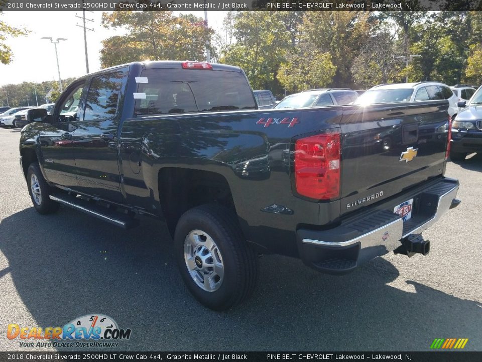 2018 Chevrolet Silverado 2500HD LT Crew Cab 4x4 Graphite Metallic / Jet Black Photo #4