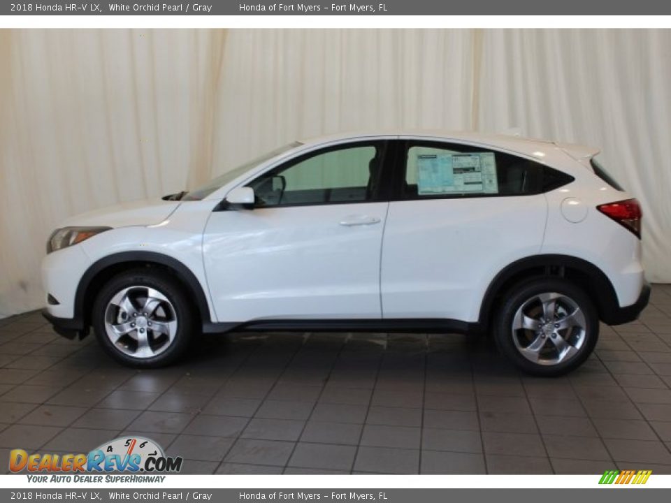 2018 Honda HR-V LX White Orchid Pearl / Gray Photo #5