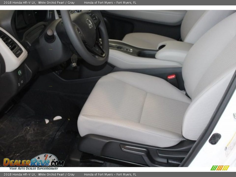 2018 Honda HR-V LX White Orchid Pearl / Gray Photo #11